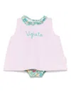 Mc2 Saint Barth Abbie Shorts Set In Pink