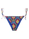 Mc2 Saint Barth Abstract-print Bikini Briefs In Multi