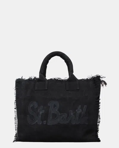 Mc2 Saint Barth Acc. Bag Canvas Woman - St Barth 00 In Black