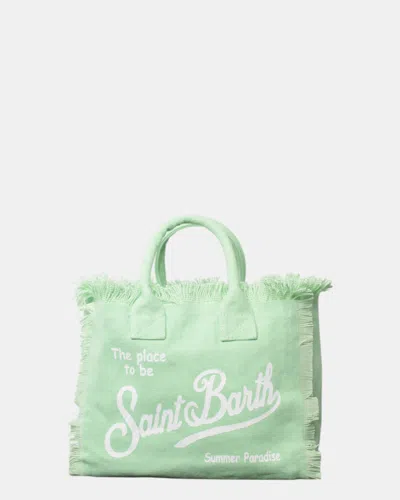 Mc2 Saint Barth Acc. Canvas Small Bag - 55 Mint