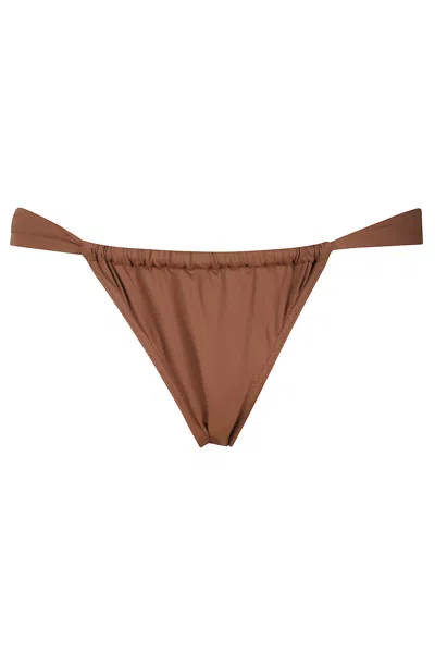 Mc2 Saint Barth Adjustable Cheekiest Brazilian In Brown