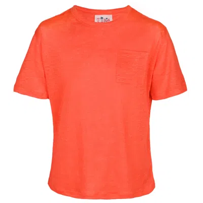 Mc2 Saint Barth Alex Orange Boys T-shirt