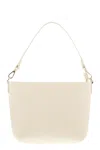 Mc2 Saint Barth Aline - Hammered Leather Bag In Neutral