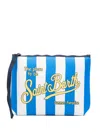 Shop Mc2 Saint Barth Aline Beach Bag In Blue