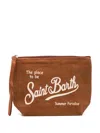 Mc2 Saint Barth Aline Beach Bag In Brown