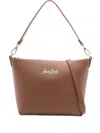 Mc2 Saint Barth Aline Clutch Bag In Brown