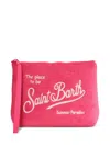 Mc2 Saint Barth Aline Clutch Bag In Pink