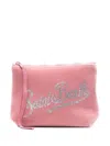 Mc2 Saint Barth Logo-embellished Clutch Bag In Pink
