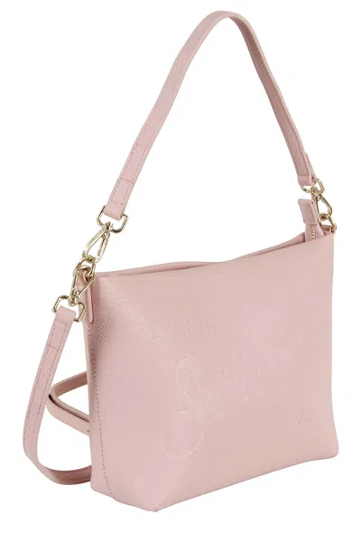 Mc2 Saint Barth Aline Clutch Bag With Gold Hardware In Gray