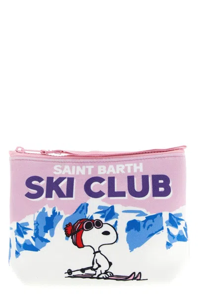Mc2 Saint Barth 'aline' Clutch In Pink