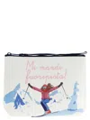 Mc2 Saint Barth Aline Clutch In White