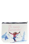Mc2 Saint Barth Aline Clutch In Brown