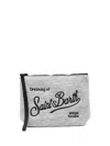 Mc2 Saint Barth Aline Felted Clutch Bag In Gray