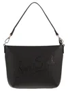 Mc2 Saint Barth Aline Logo-devossed Shoulder Bag In Black
