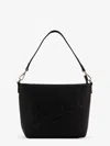 Mc2 Saint Barth Aline Leather Shoulder Bag In Black