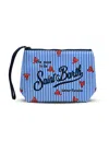 Mc2 Saint Barth Aline Lob Block Stripes Pouch