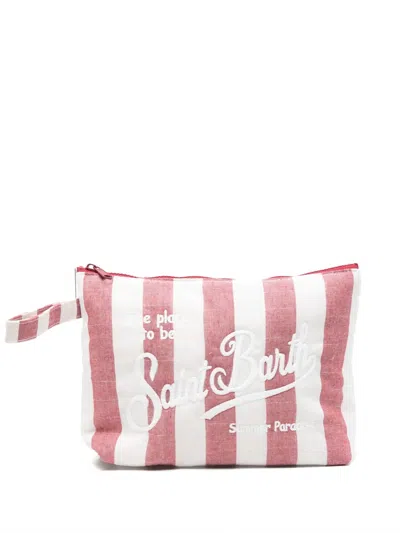 Mc2 Saint Barth Aline Make Up Bag In Red