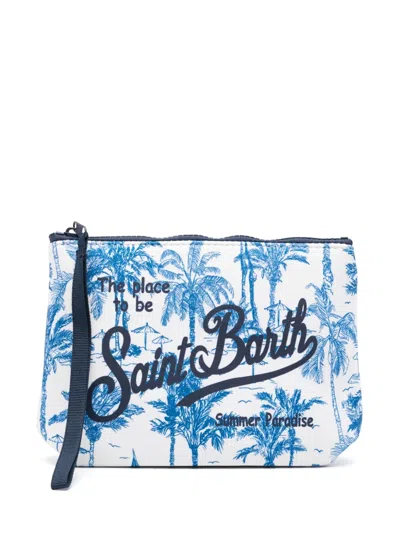 Mc2 Saint Barth Aline Makeup Bag In White