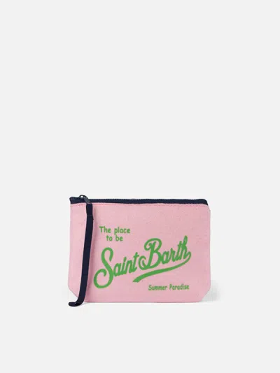 Mc2 Saint Barth Aline Pink Terry Pochette