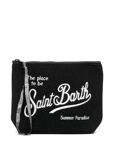 Mc2 Saint Barth Aline Pouch Bag In Black