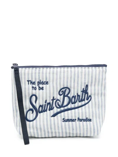 Mc2 Saint Barth Aline Pouch In Blue