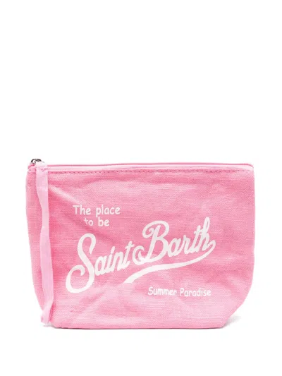 Mc2 Saint Barth Aline Pouch In Pink