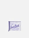 Mc2 Saint Barth Aline Scuba Pochette With Toile De Jouy Print In Pink