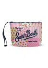 Mc2 Saint Barth Aline Shabby Patch Multi Pink Pouch
