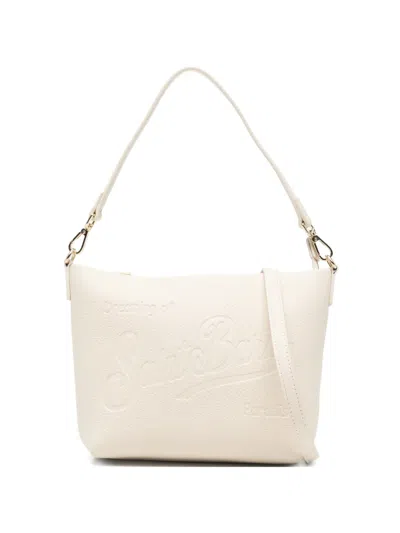 Mc2 Saint Barth Aline Shoulder Bag In White