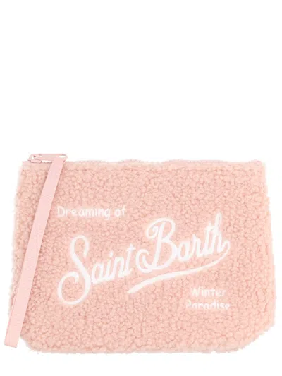 Mc2 Saint Barth "aline Teddy" Clutch Bag In Pattern