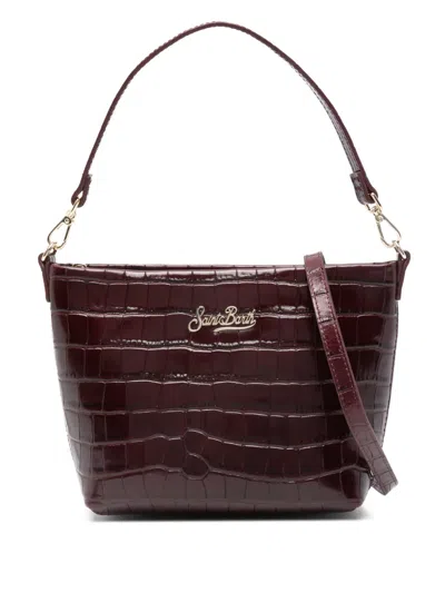 Mc2 Saint Barth Aline Tote Bag In Burgundy