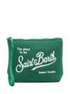 Mc2 Saint Barth Aline Wash Bag In 绿色