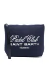 Mc2 Saint Barth Aline Wash Bag In 蓝色