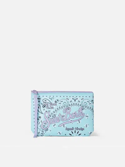 Mc2 Saint Barth Aline Water Green Scuba Pochette
