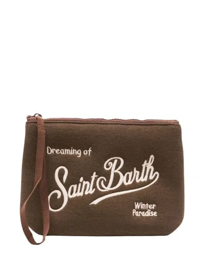 Mc2 Saint Barth Aline Wool In Brown