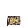 Mc2 Saint Barth Aline Pochette With Camouflage Print In Green