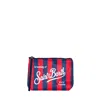Mc2 Saint Barth Aline Pochette With Striped Print In Blue