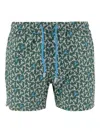 Mc2 Saint Barth All-over Print Swim Shorts In Multi