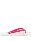 Mc2 Saint Barth Alma Flip Flops In Pink