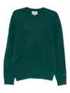 Mc2 Saint Barth Alpaca Wool Sweater In Green