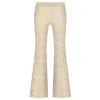 Mc2 Saint Barth Alva Crochet Flared Pants
