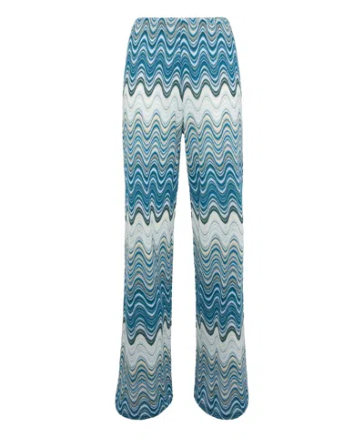 Mc2 Saint Barth Amalia Trousers In Green
