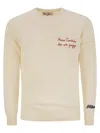 MC2 SAINT BARTH AMO CORTINA DA UN PEZZO SWEATER IN WOOL AND CASHMERE BLEND