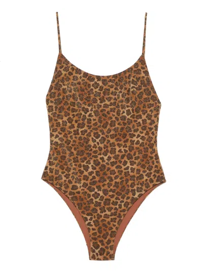 MC2 SAINT BARTH ANIMAL-PRINT SWIMSUIT