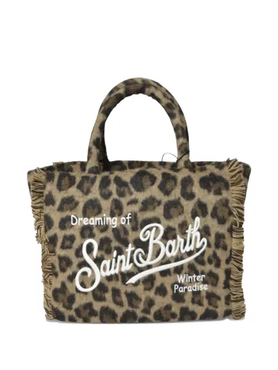 Mc2 Saint Barth Animal-print Tote Bag In Multi