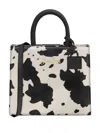 Mc2 Saint Barth Animal-print Tote Bag In White