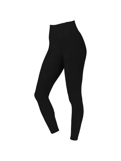 Mc2 Saint Barth Annalize Leggings Mit Hohem Bund In Black