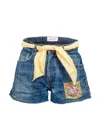 Mc2 Saint Barth Arizona Womens Denim Short Libby In Blue