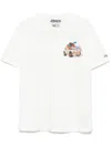 MC2 SAINT BARTH ARNOTT COTTON T-SHIRT WITH MACHINE PRINT