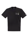 Mc2 Saint Barth Arnott Embroidery T-shirt In Black